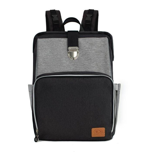 Diaper Backpack Molly – Multifunctional & Spacious | 14 Pockets, Changing Mat & Stroller Attachment - Hilstor