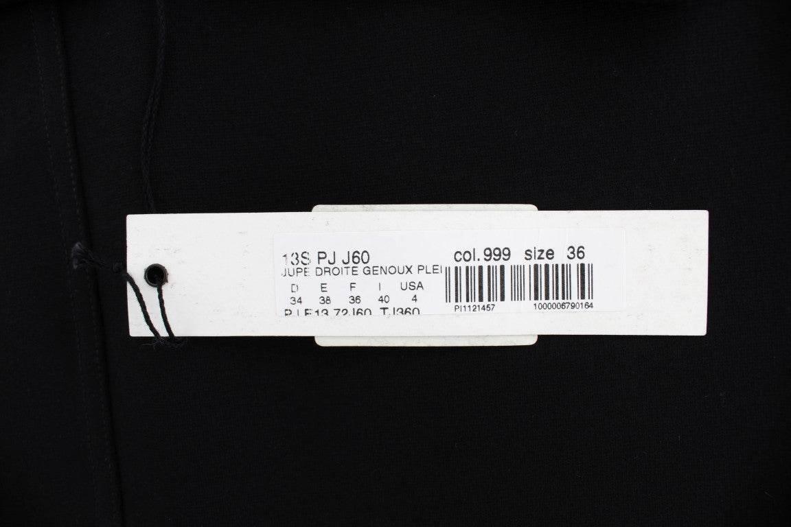 PLEIN SUD Elegant Black Pencil Skirt for Chic Look - Hilstor