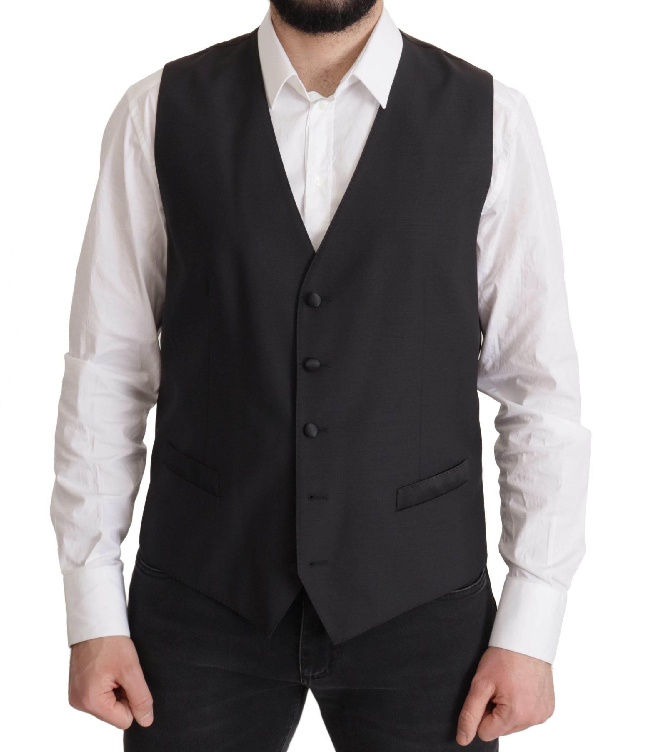 Dolce & Gabbana Dark Blue Single Breasted MARTINI Blazer - Hilstor