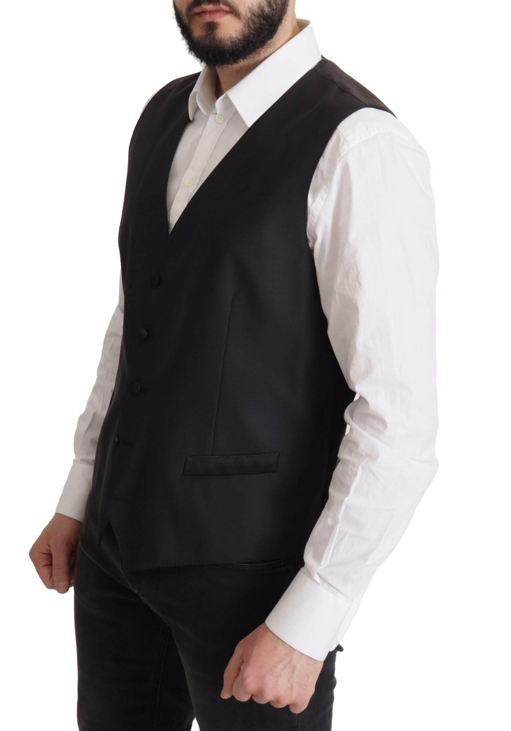 Dolce & Gabbana Dark Blue Single Breasted MARTINI Blazer - Hilstor