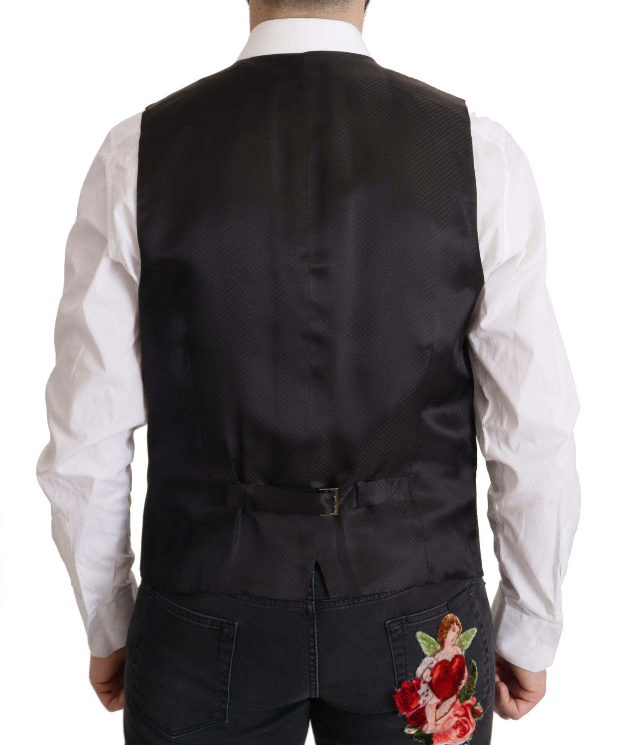 Dolce & Gabbana Dark Blue Single Breasted MARTINI Blazer - Hilstor