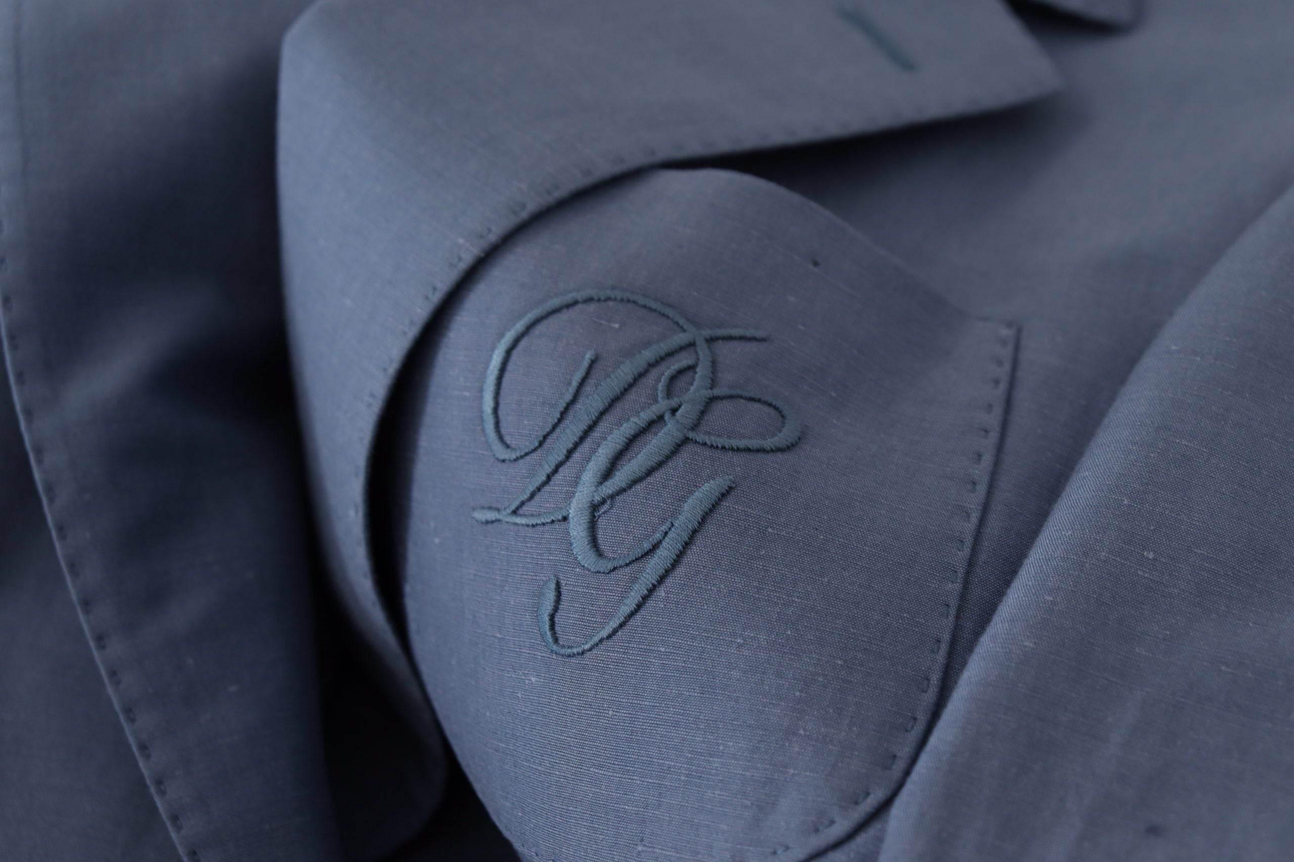 Dolce & Gabbana Blue Single Breasted Logo Blazer Jacket - Hilstor