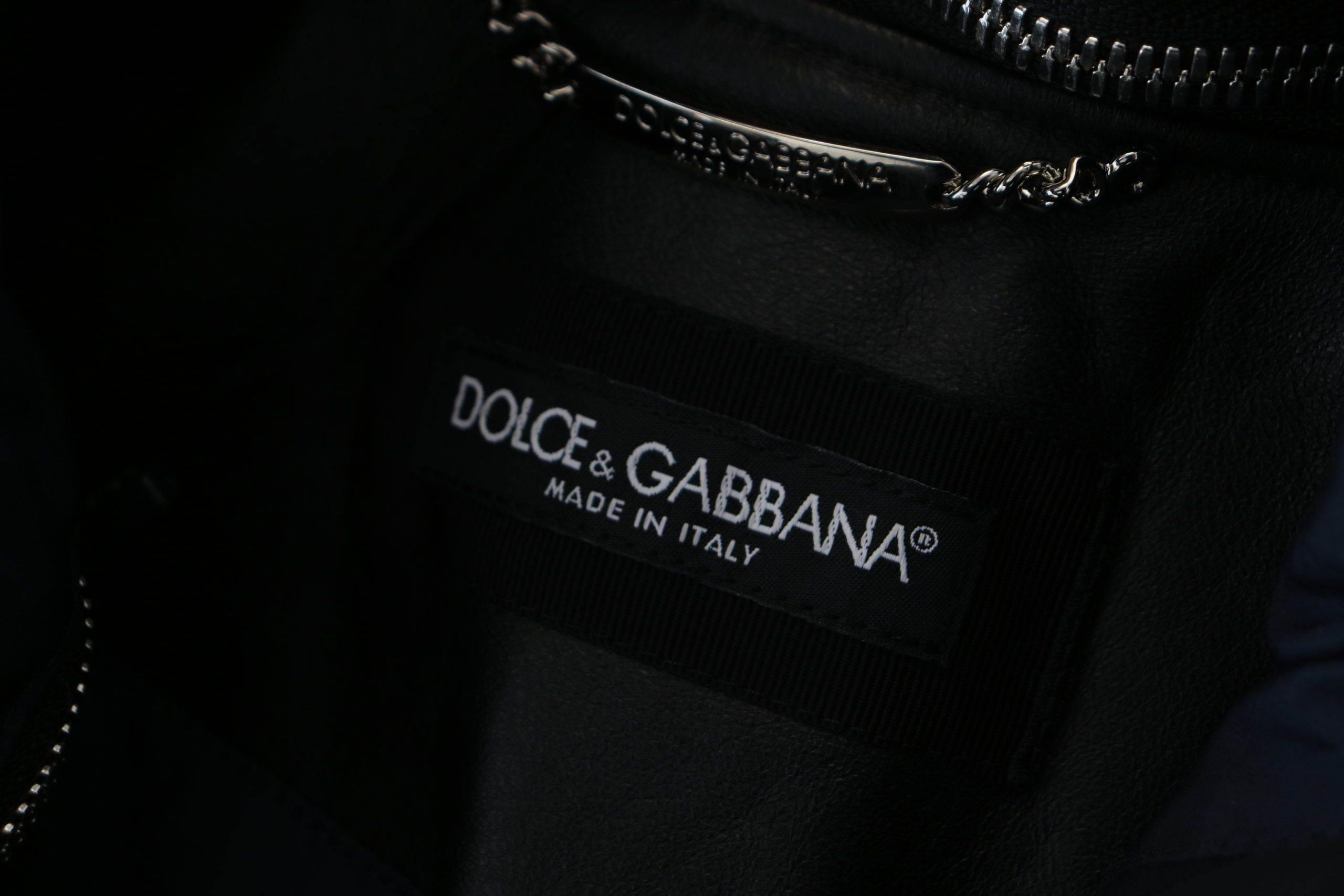 Dolce & Gabbana Black Polyester Hooded Blouson Coat Jacket - Hilstor