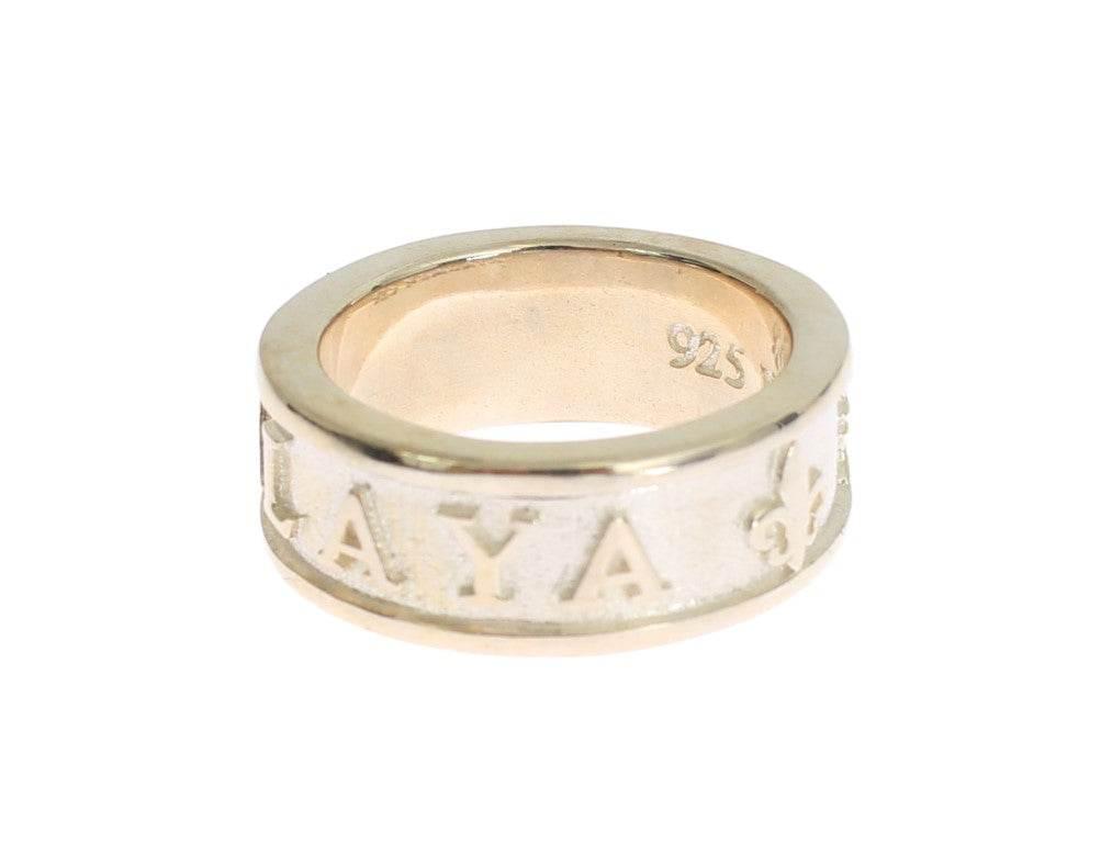 Nialaya Silver Splendor Sterling Ring for Men - Hilstor