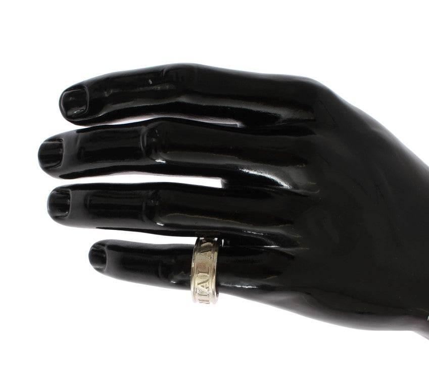 Nialaya Silver Splendor Sterling Ring for Men - Hilstor