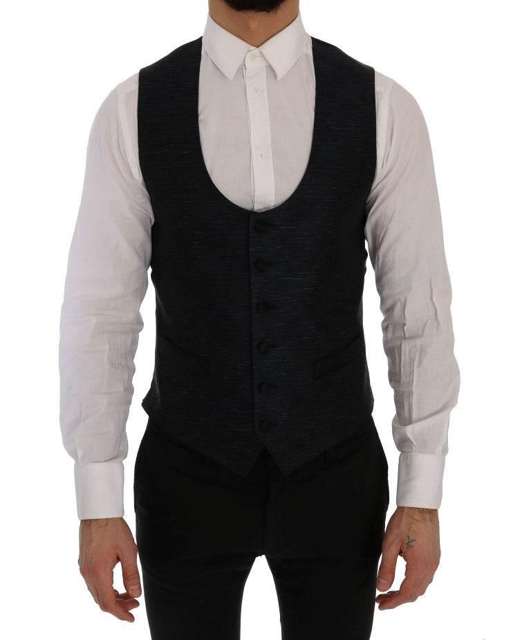 Dolce & Gabbana Blue MARTINI Slim 2 Piece Blazer - Hilstor