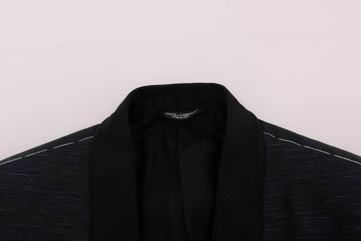 Dolce & Gabbana Blue MARTINI Slim 2 Piece Blazer - Hilstor