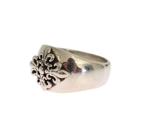 Nialaya Exquisite Silver Statement Ring for Men - Hilstor