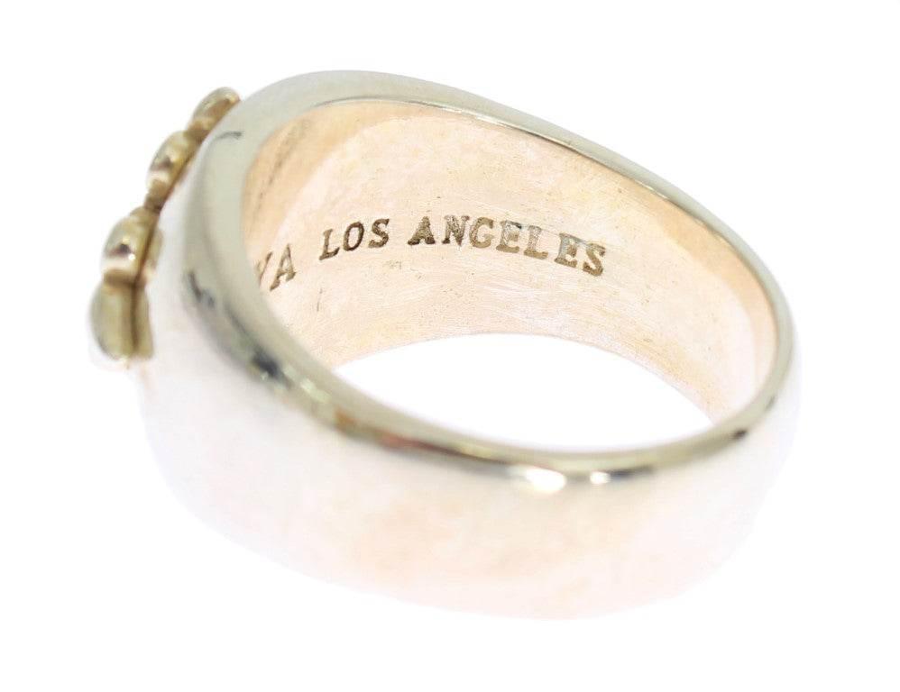 Nialaya Silver Statement Mens Ring - Hilstor