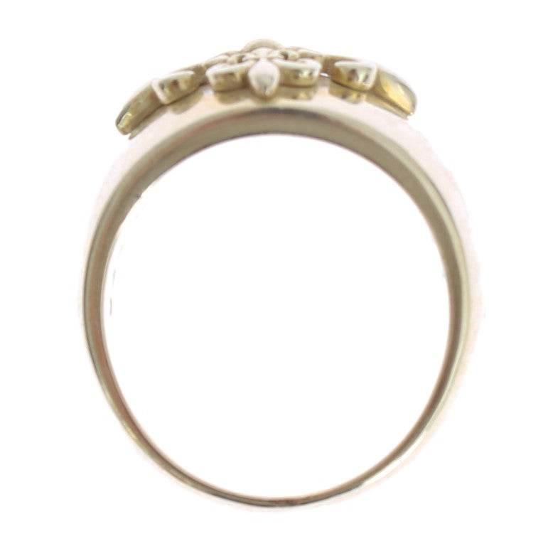 Nialaya Silver Statement Mens Ring - Hilstor