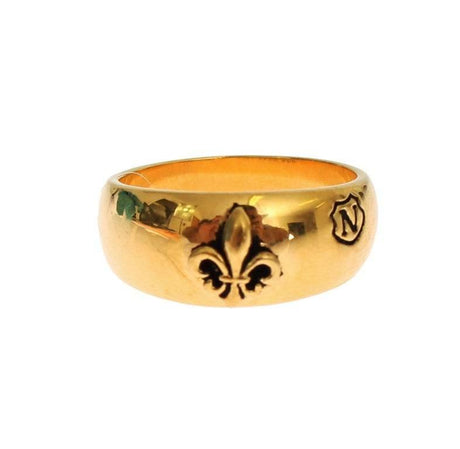 Nialaya Exclusive Gold-Plated Men's Ring - Hilstor