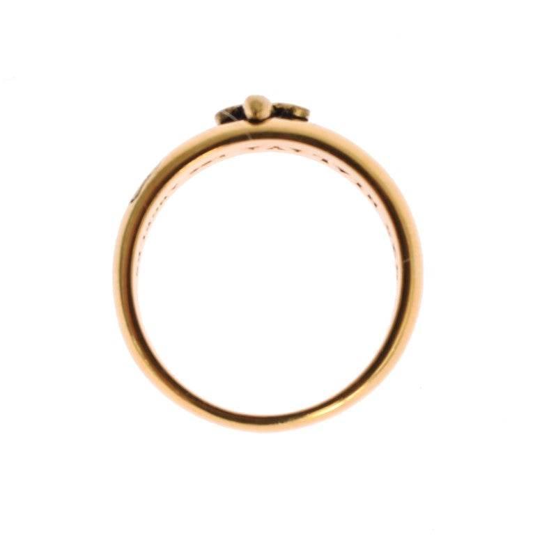 Nialaya Exclusive Gold-Plated Men's Ring - Hilstor