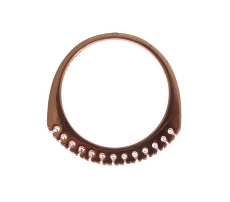 Nialaya Exquisite Gold-Plated Sterling Silver Ring - Hilstor