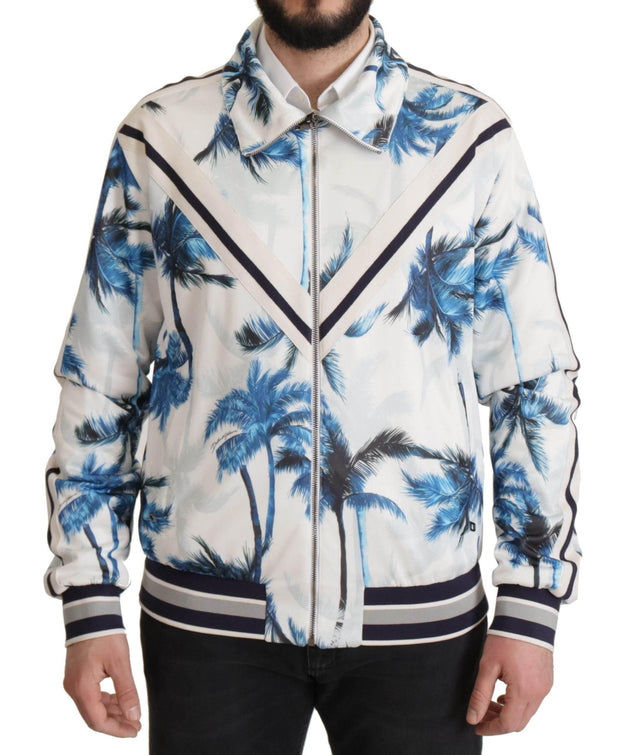 Dolce & Gabbana Chic Multicolor Full Zip Sweater - Hilstor