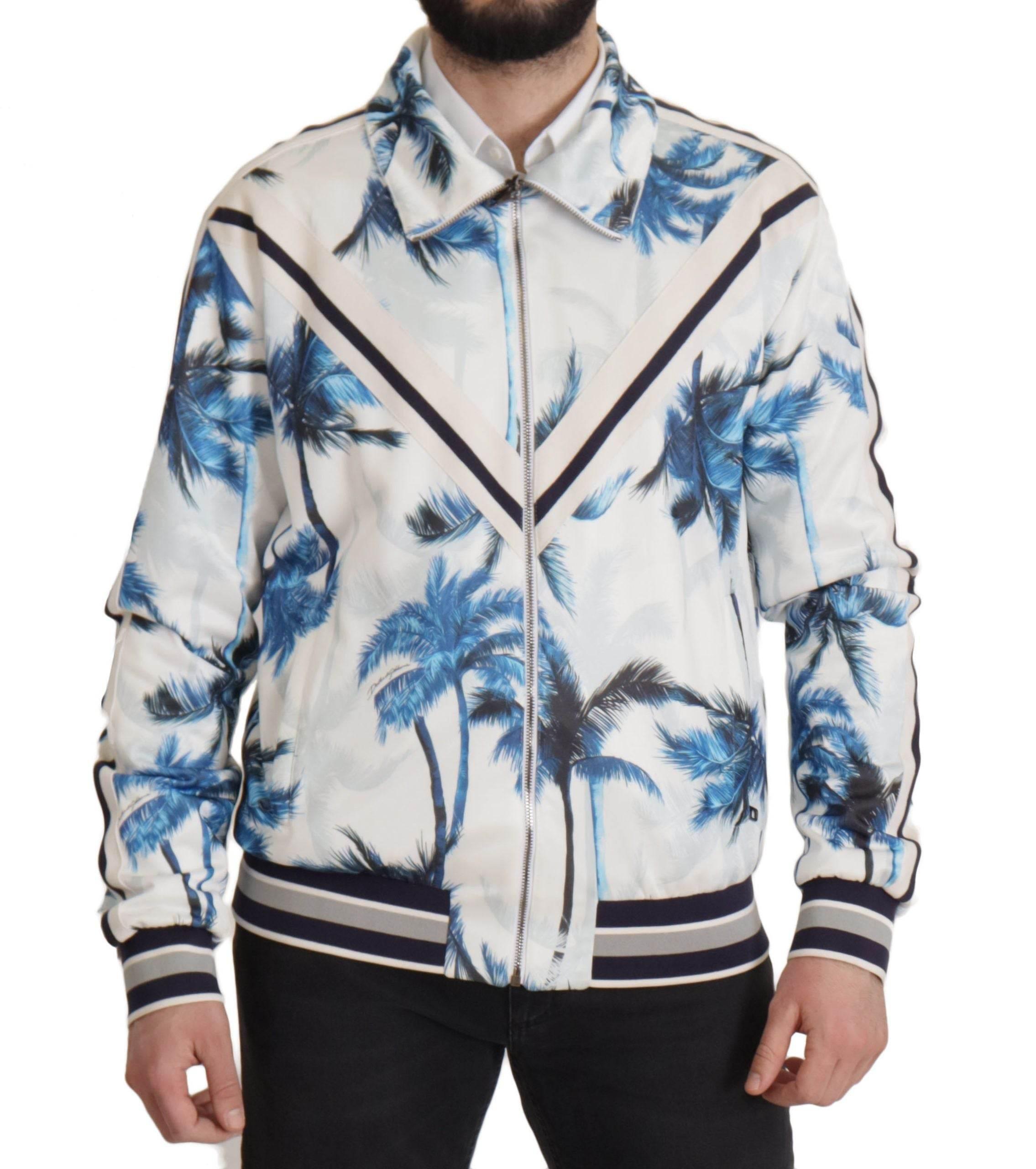 Dolce & Gabbana Chic Multicolor Full Zip Sweater - Hilstor