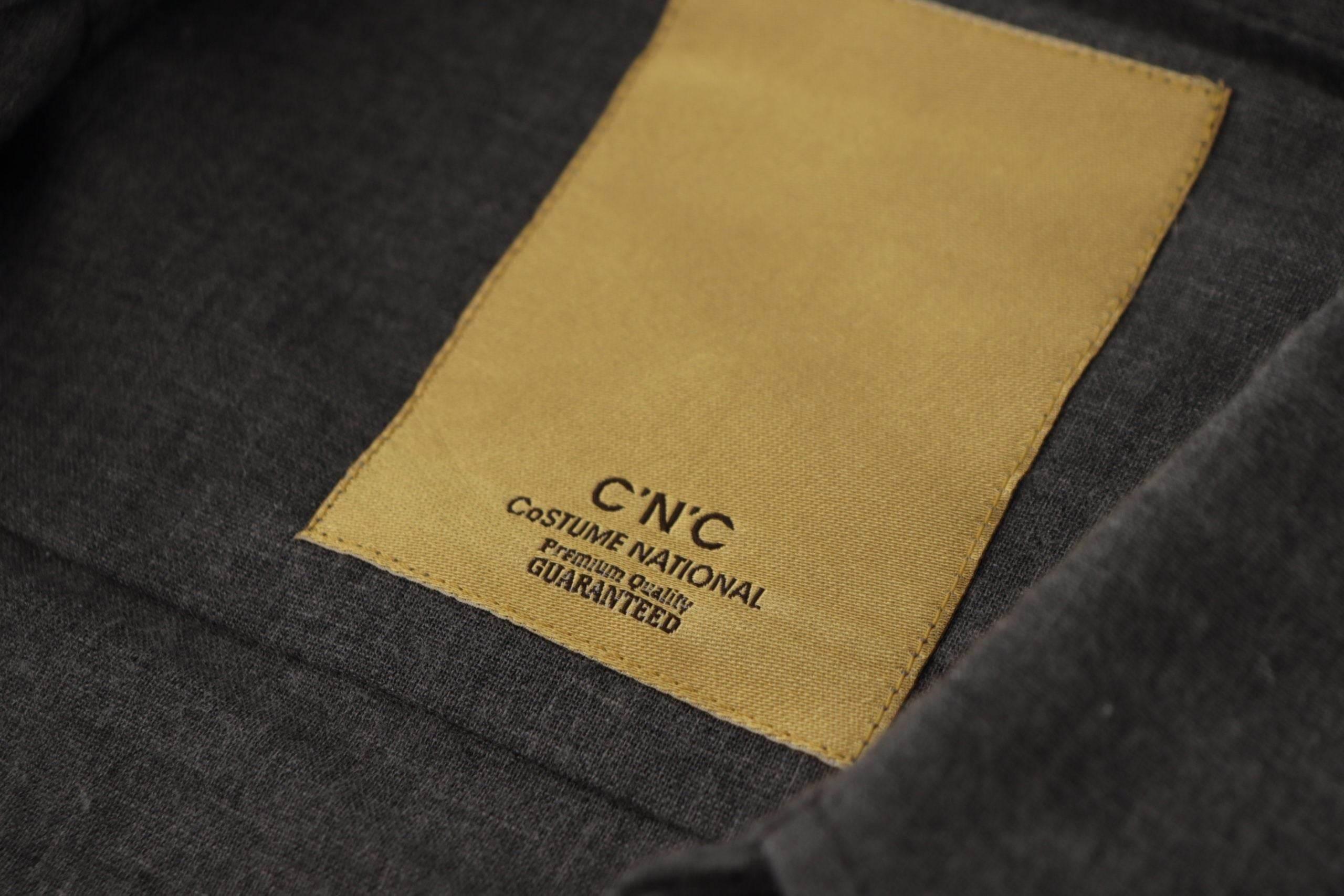 Costume National Dark Gray Cotton Casual Mens Shirt - Hilstor