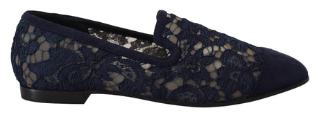 Dolce & Gabbana Elegant Blue Loafers Flats - Summer Chic - Hilstor