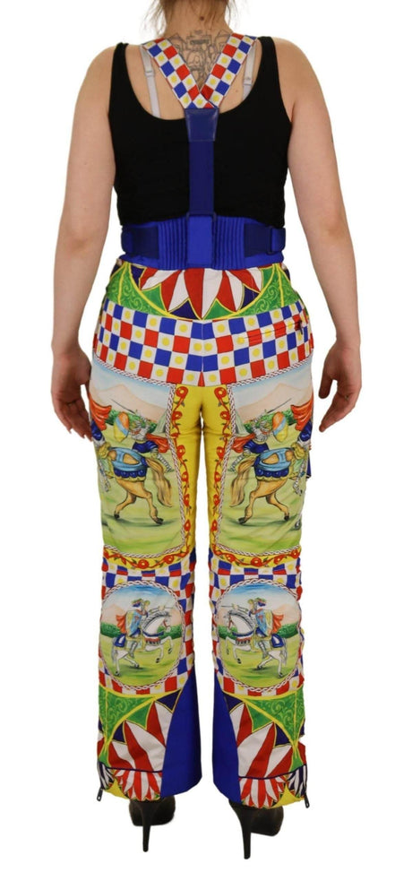 Dolce & Gabbana Multicolor High Waist Snow Pants - Hilstor