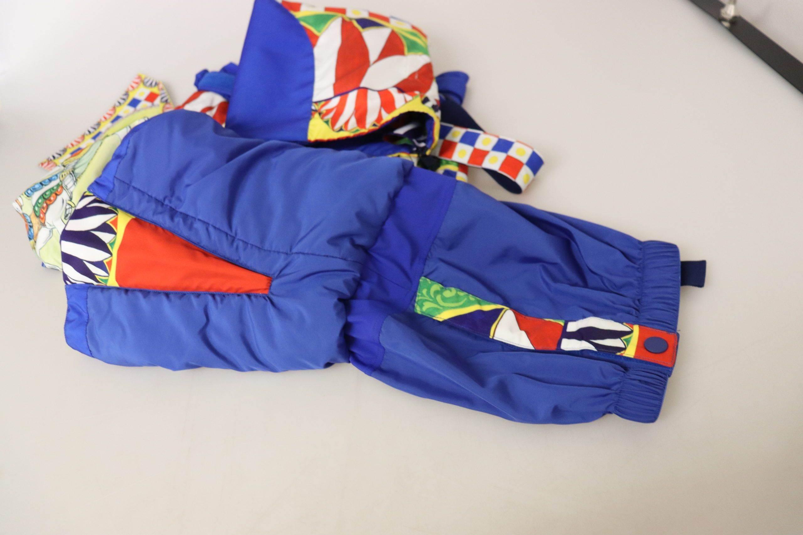 Dolce & Gabbana Multicolor High Waist Snow Pants - Hilstor