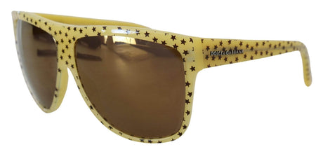 Dolce & Gabbana Yellow Stars Acetate Square Shades DG4125 Sunglasses - Hilstor