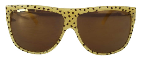 Dolce & Gabbana Yellow Stars Acetate Square Shades DG4125 Sunglasses - Hilstor