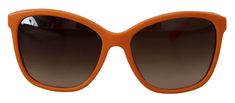 Dolce & Gabbana Chic Orange Round Sunglasses for Women - Hilstor