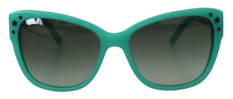 Dolce & Gabbana Green Stars Acetate Square Shades DG4124 Sunglasses - Hilstor