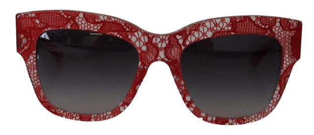 Dolce & Gabbana Chic Sicilian Lace Tinted Sunglasses - Hilstor