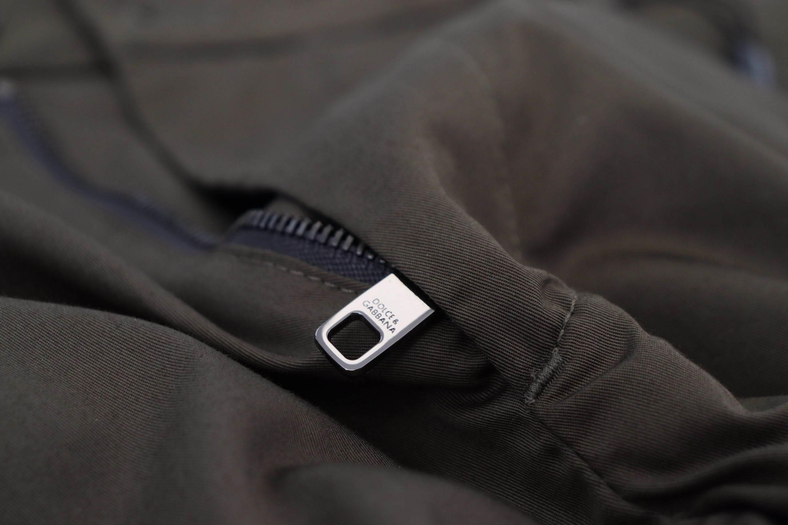 Dolce & Gabbana Green Chinos Cotton Casual Shorts - Hilstor