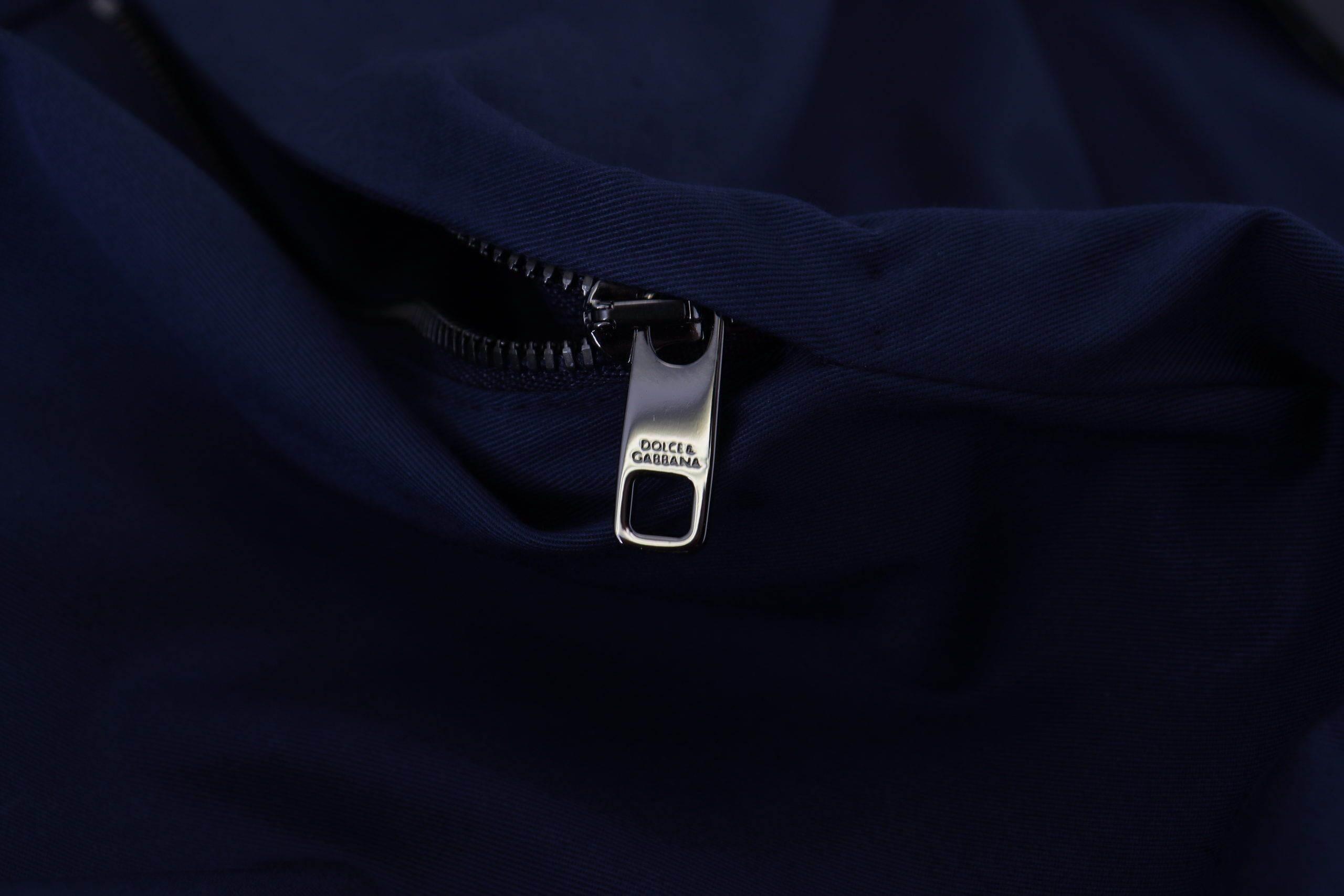 Dolce & Gabbana Blue Chinos Cotton Stretch Casual Shorts - Hilstor