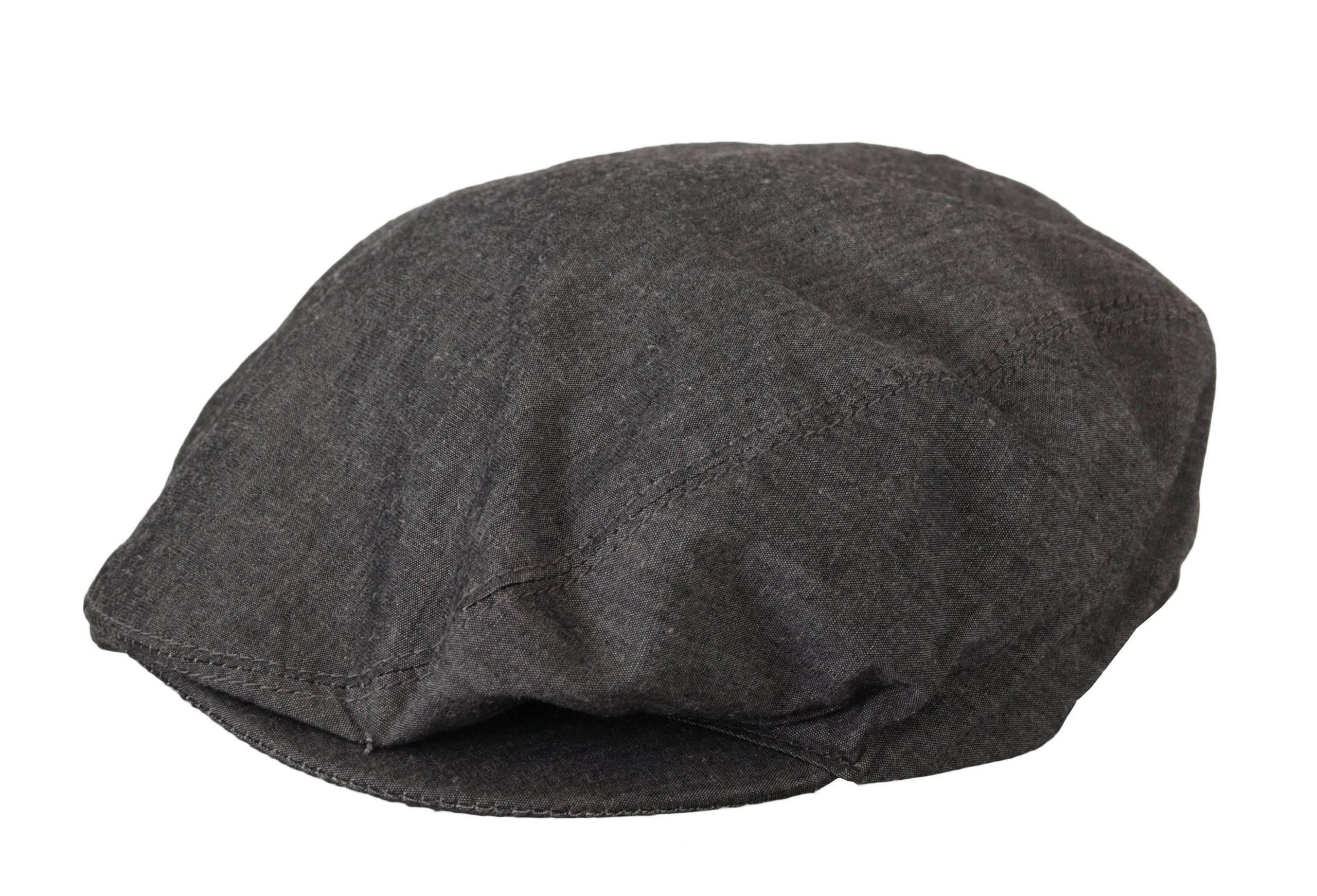 Dolce & Gabbana Elegant Gray Newsboy Hat - Hilstor