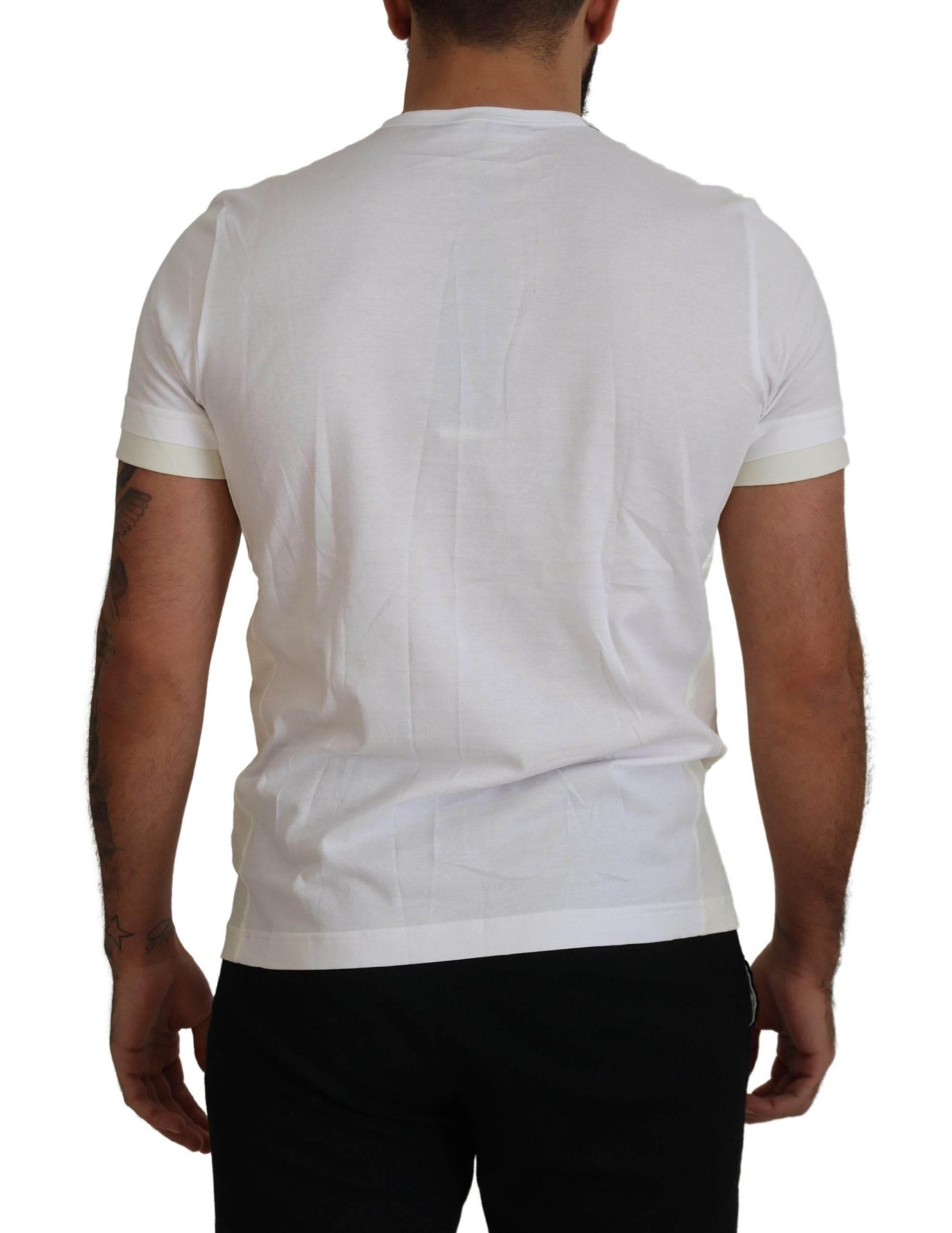 Dolce & Gabbana White Flap Pocket Short Sleeves T-shirt - Hilstor