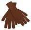 Dolce & Gabbana Elegant Brown Cashmere Winter Gloves - Hilstor