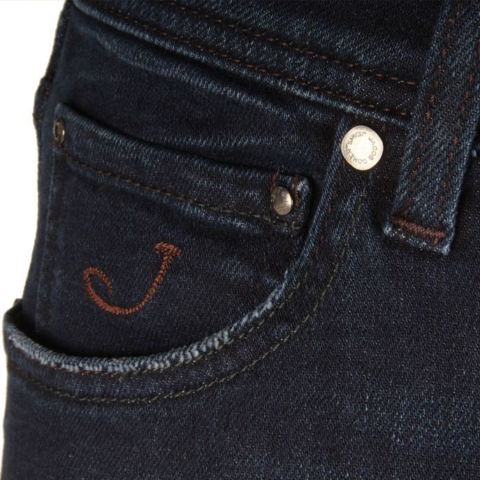 Jacob Cohen Blue Cotton Men's Jeans