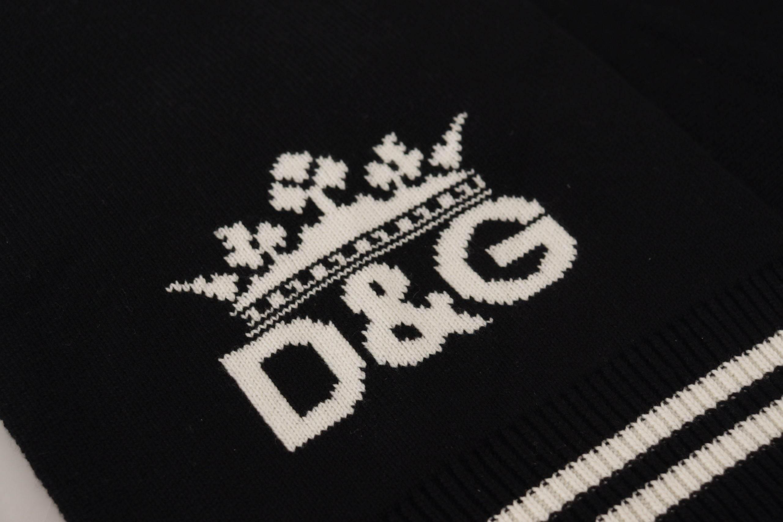 Dolce & Gabbana Elegant Cashmere Men's Scarf Wrap - Hilstor