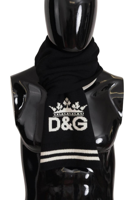 Dolce & Gabbana Elegant Cashmere Men's Scarf Wrap - Hilstor