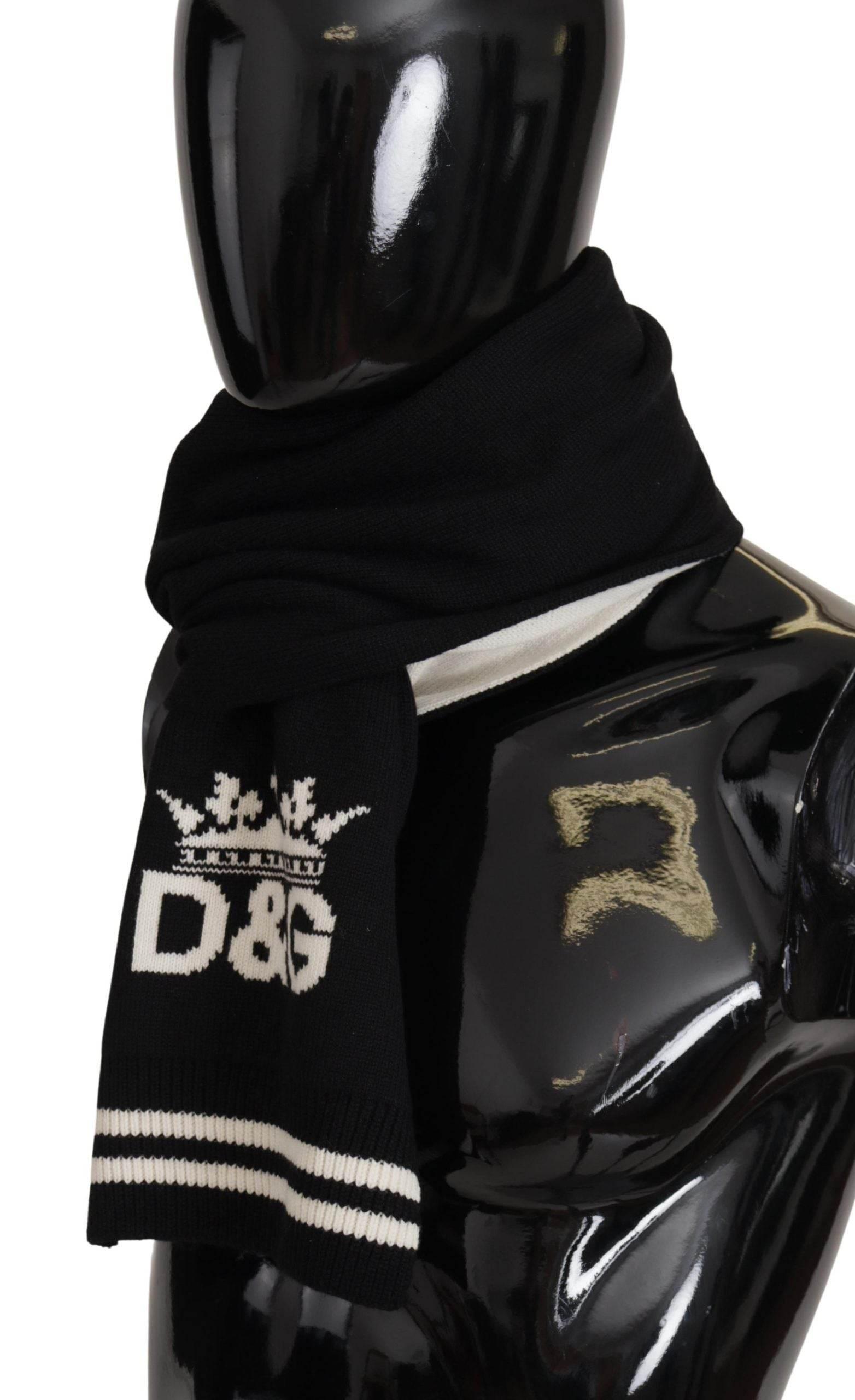Dolce & Gabbana Elegant Cashmere Men's Scarf Wrap - Hilstor
