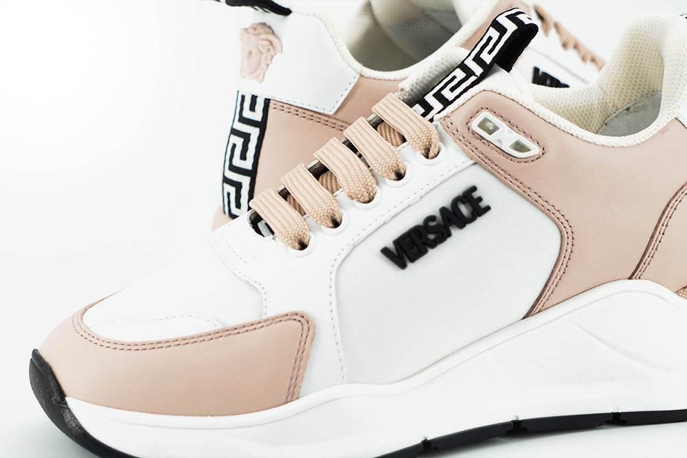 Versace Powder Pink Splendor Sneakers - Hilstor