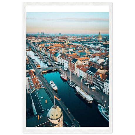 Classic Semi-Glossy Paper Wooden Framed Poster - Hilstor