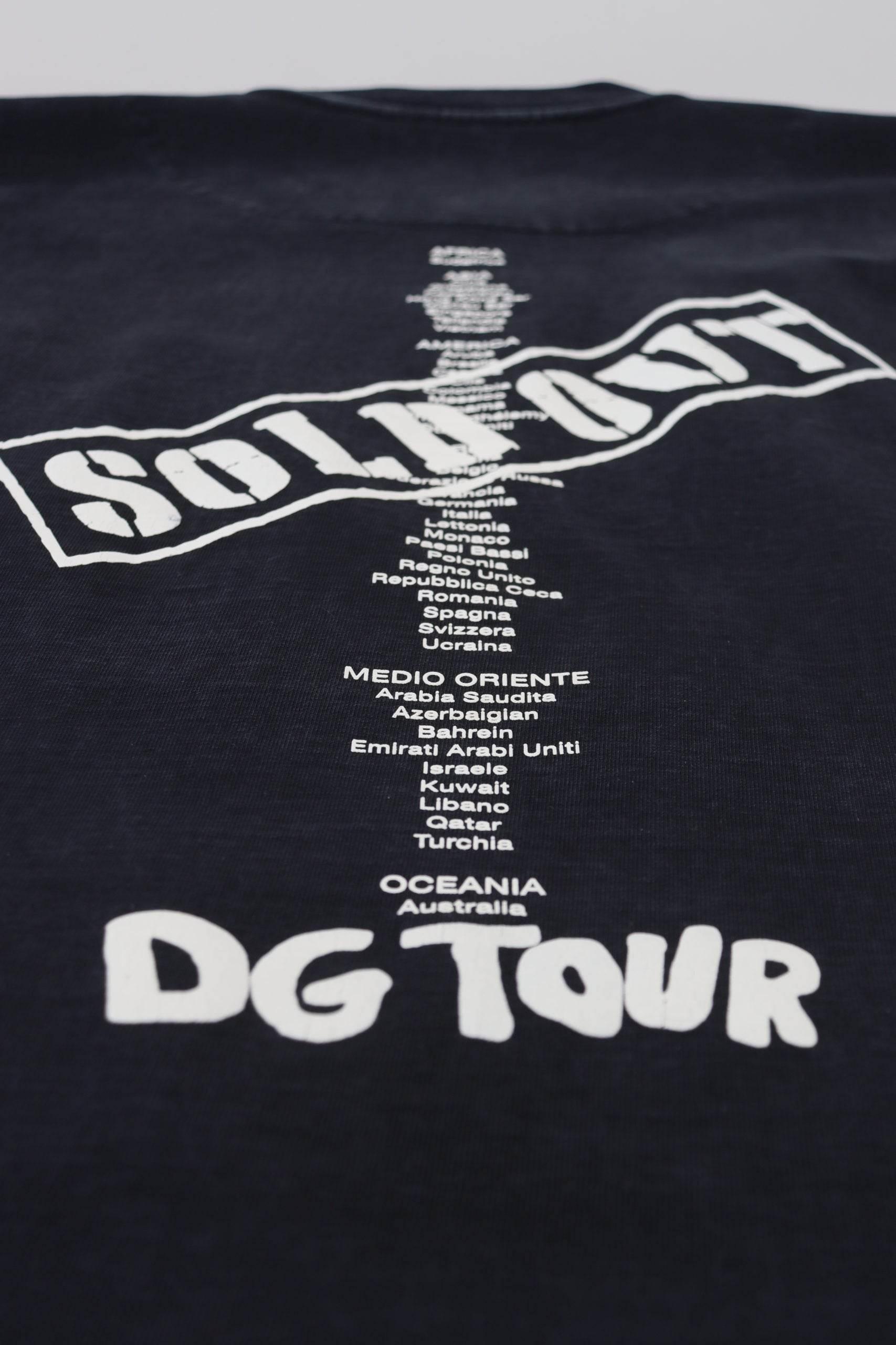 Dolce & Gabbana Black D&G Fashion Round Neck Cotton T-shirt - Hilstor