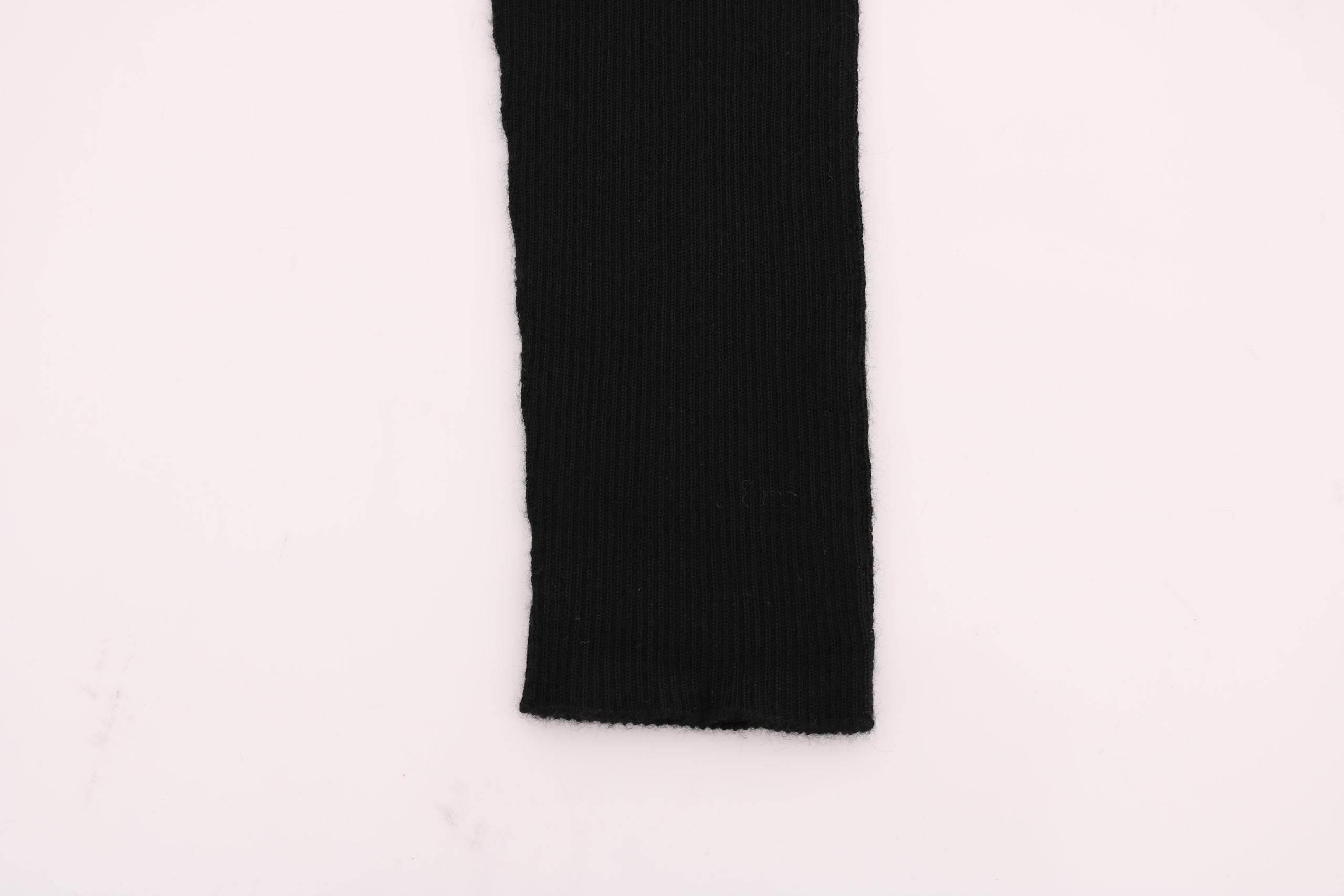 Dolce & Gabbana Black Slim Fit Women Cashmere Pants - Hilstor