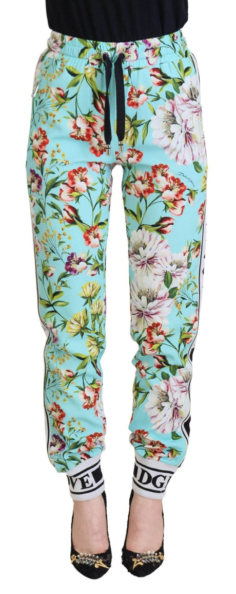 Dolce & Gabbana Elegant Multicolor Viscose Pants - Hilstor