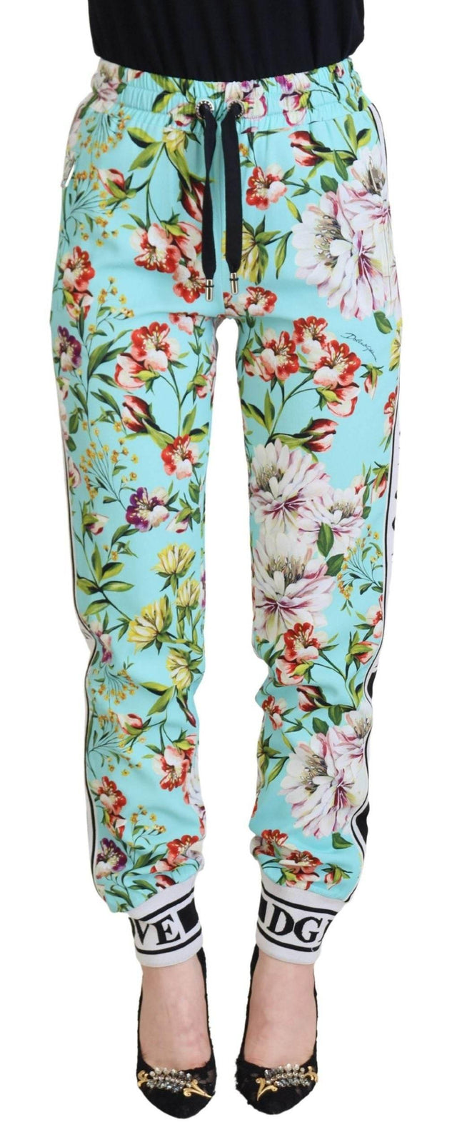 Dolce & Gabbana Elegant Multicolor Viscose Pants - Hilstor