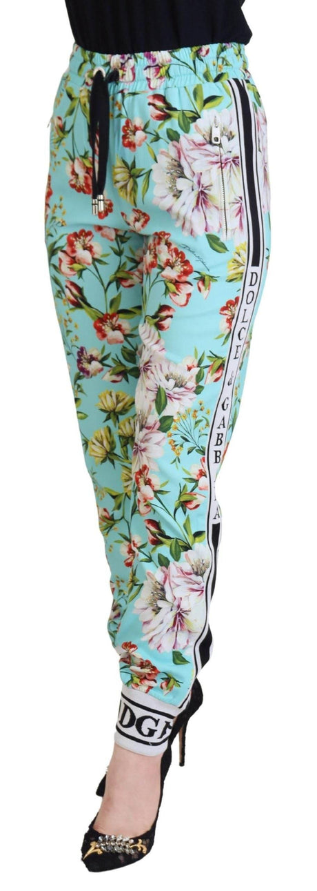 Dolce & Gabbana Elegant Multicolor Viscose Pants - Hilstor