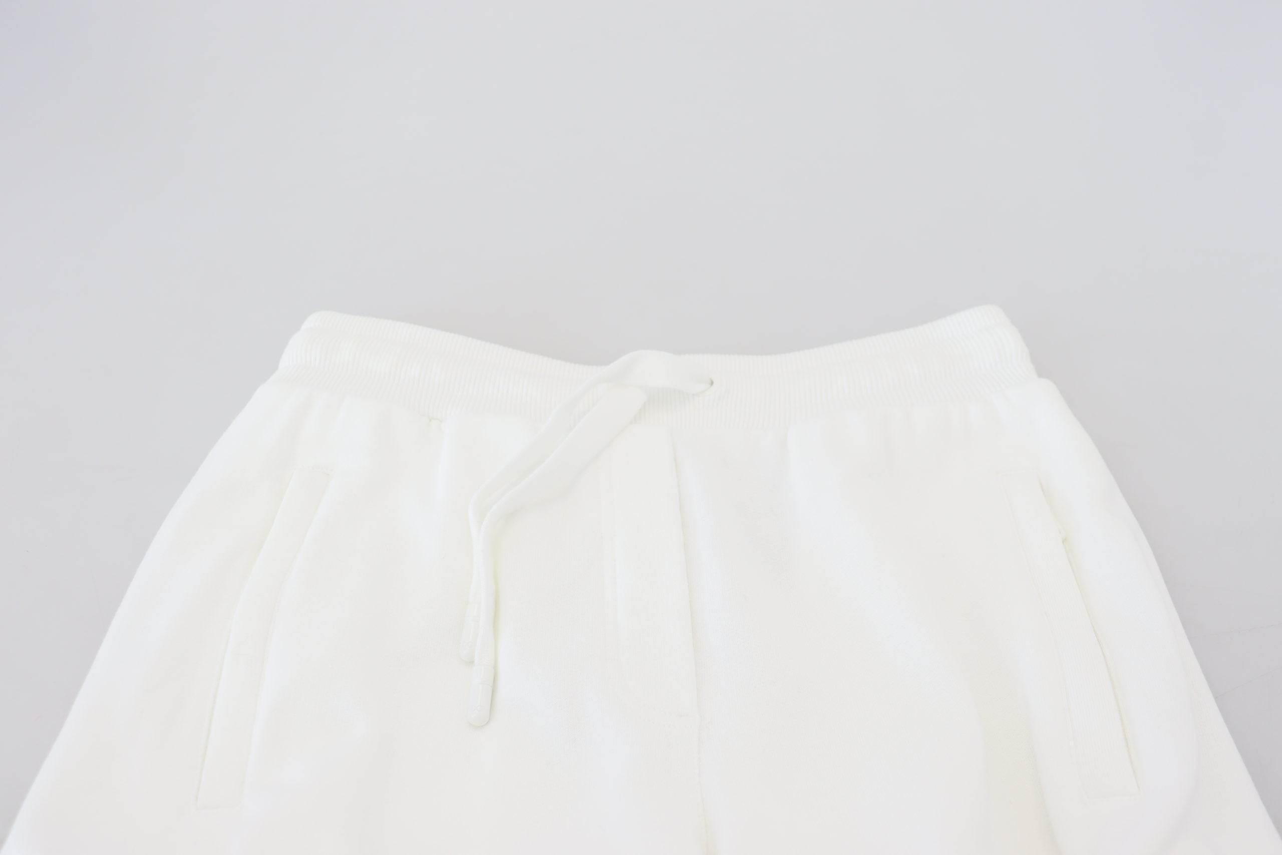 Dolce & Gabbana Elegant White Cotton Trousers - Hilstor
