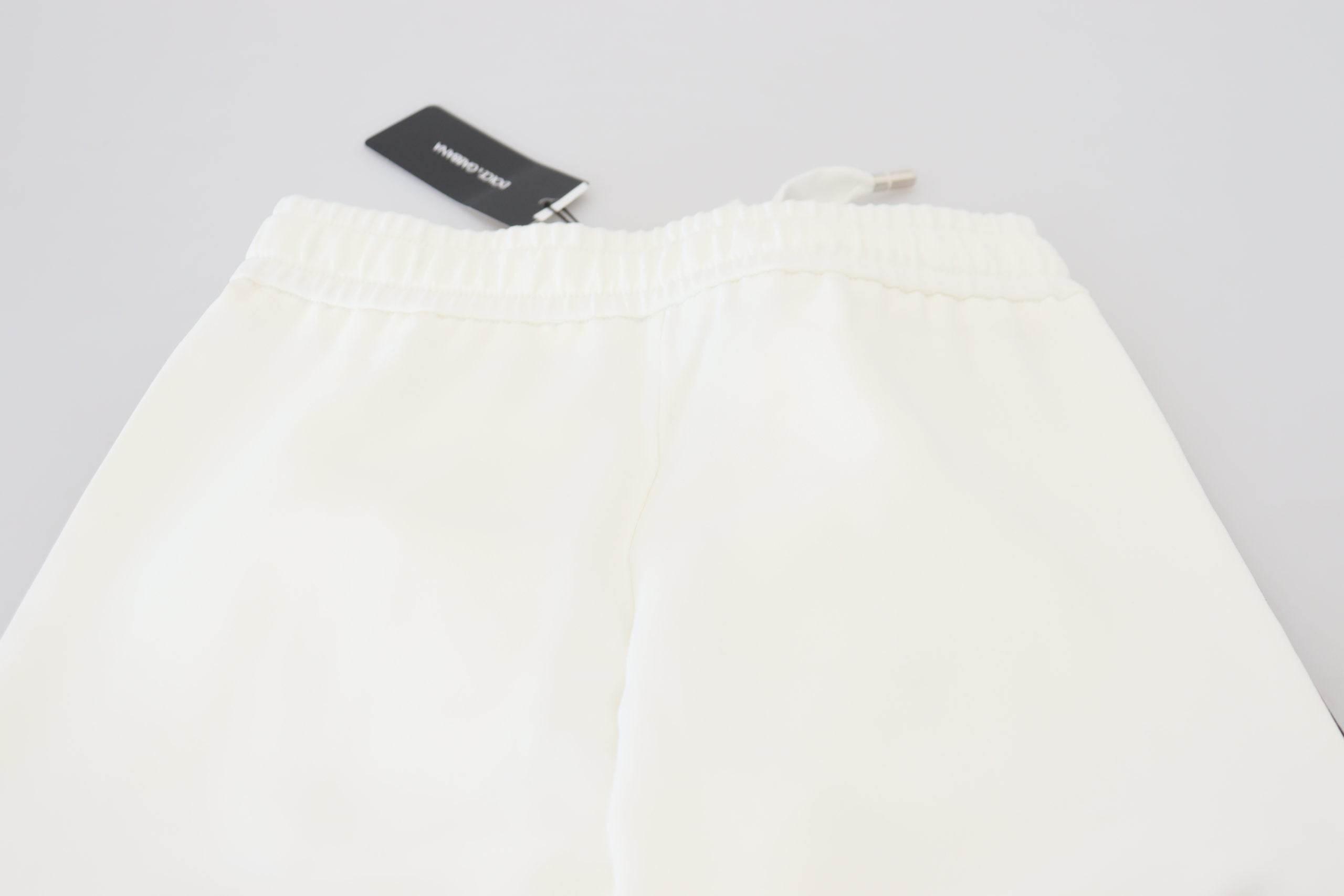 Dolce & Gabbana White DG Logo Sweatpants Pants - Hilstor