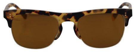 Dolce & Gabbana Brown Gold Acetate Havana DG430A Sunglasses - Hilstor