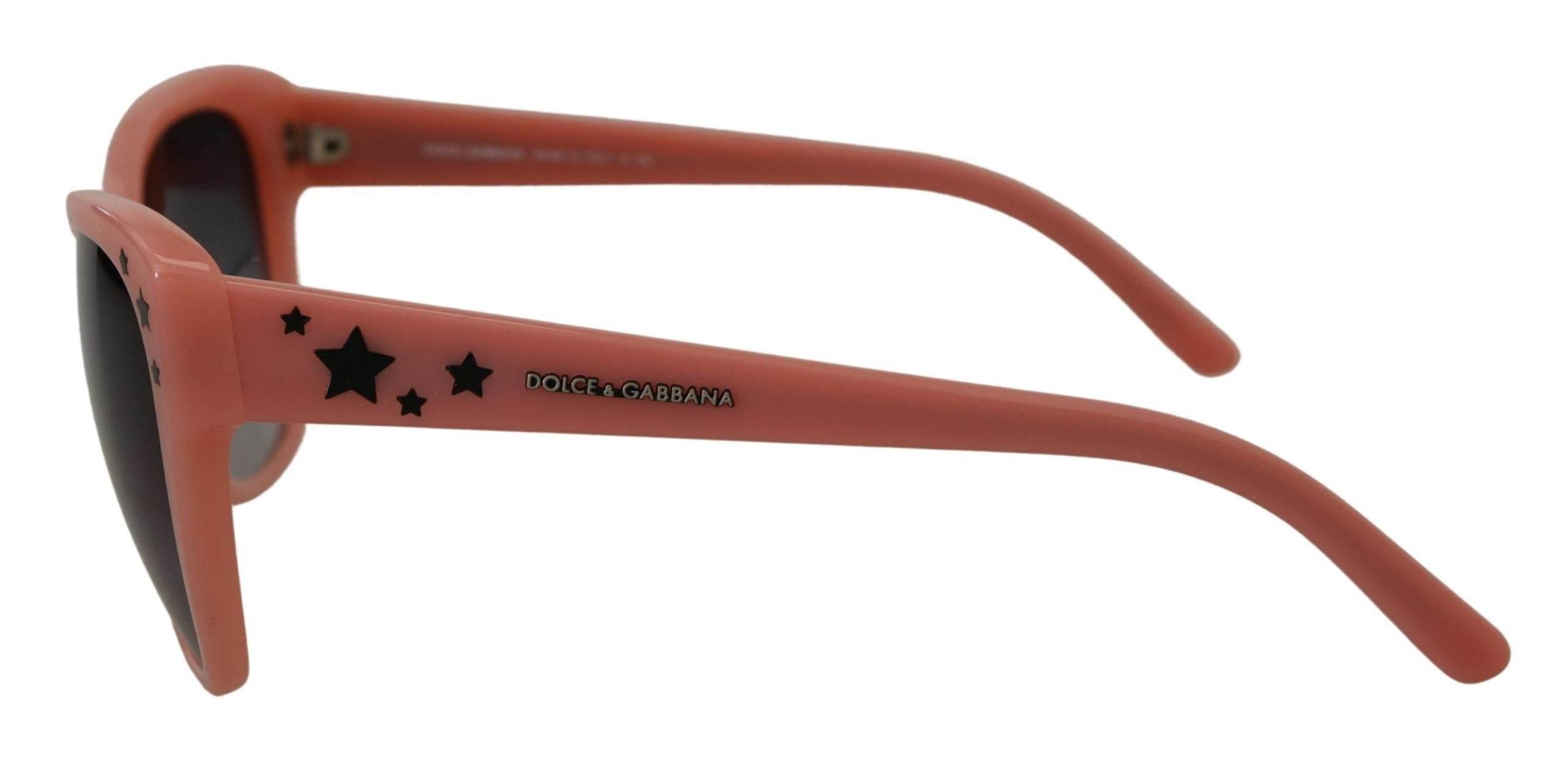 Dolce & Gabbana Elegant Pink Gradient Sunglasses - Hilstor