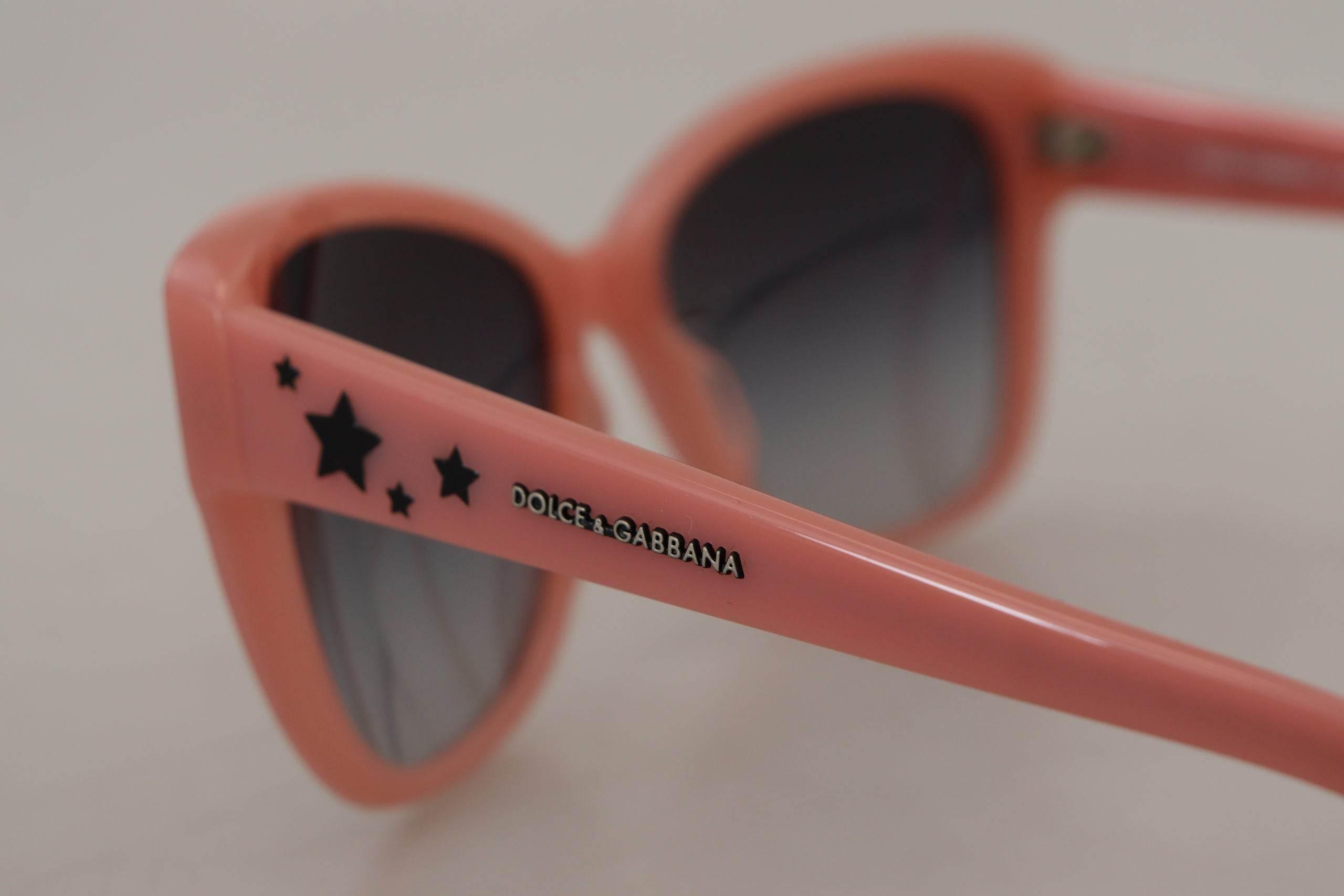 Dolce & Gabbana Elegant Pink Gradient Sunglasses - Hilstor