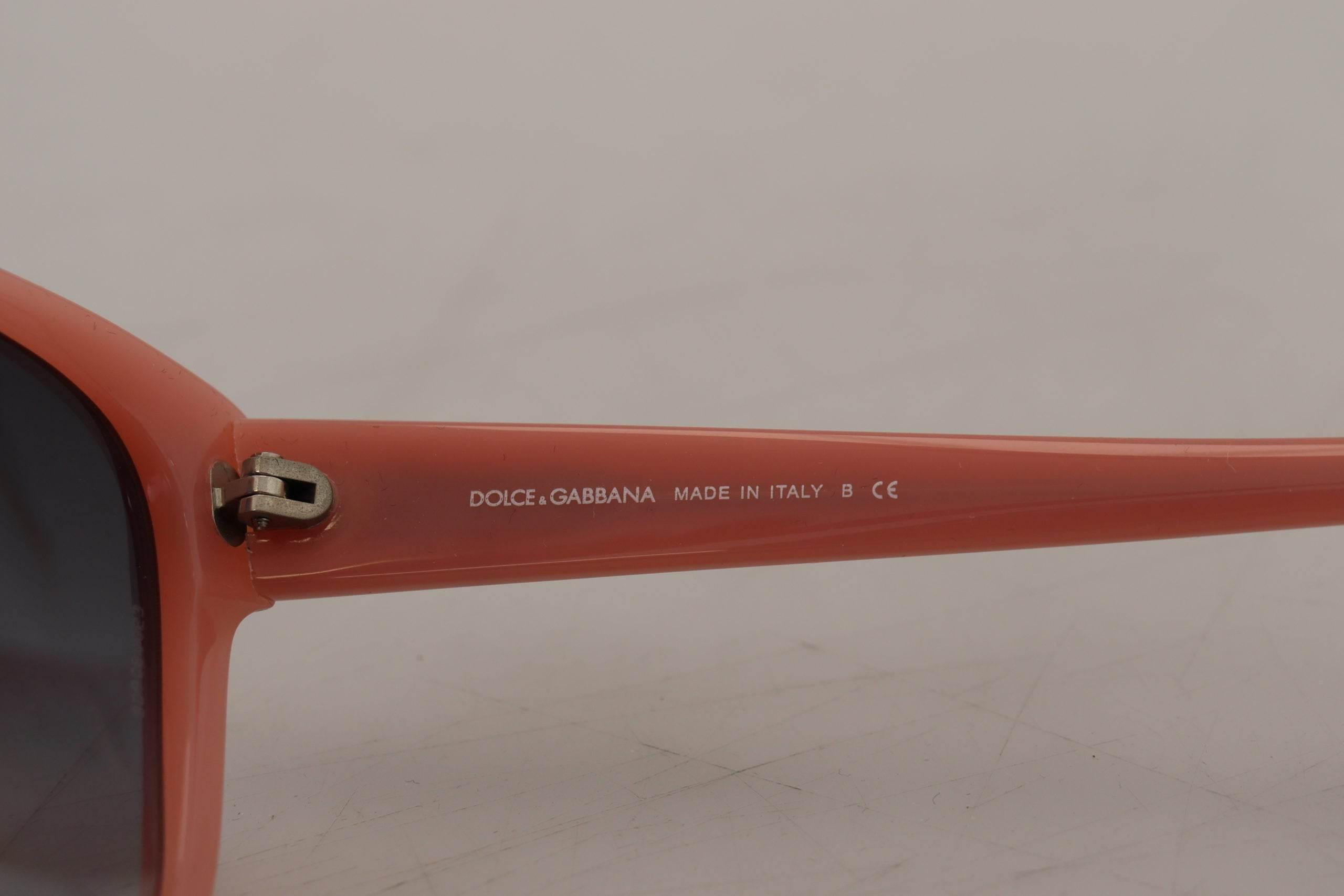 Dolce & Gabbana Elegant Pink Gradient Sunglasses - Hilstor